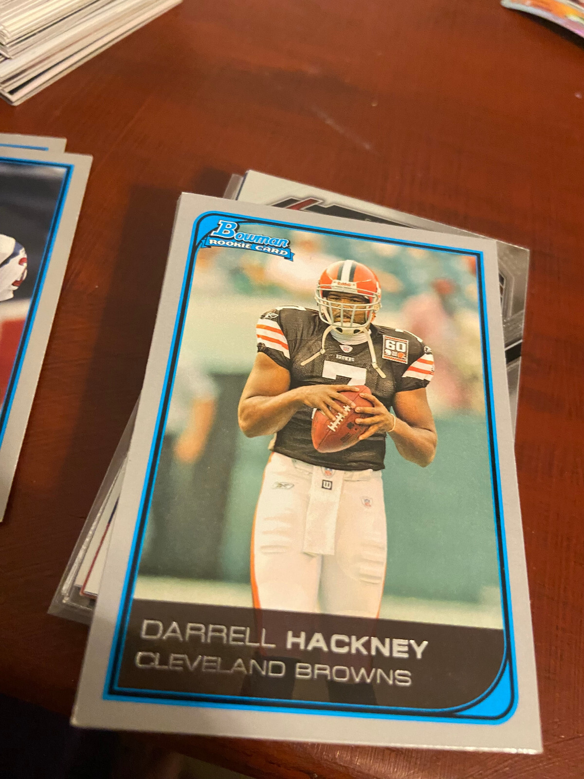 2006 Bowman - #269 Darrell Hackney (RC) Cleveland Browns