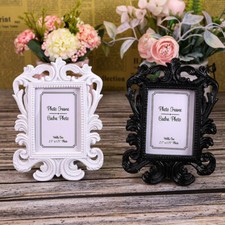 Baroque Photo Frame Small Square Photo Frame Resin Photo Frame Ornament  