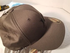 Hurley Icon Solid Hat / Cap Flexfit Size L/XL Dark Grey   NEW