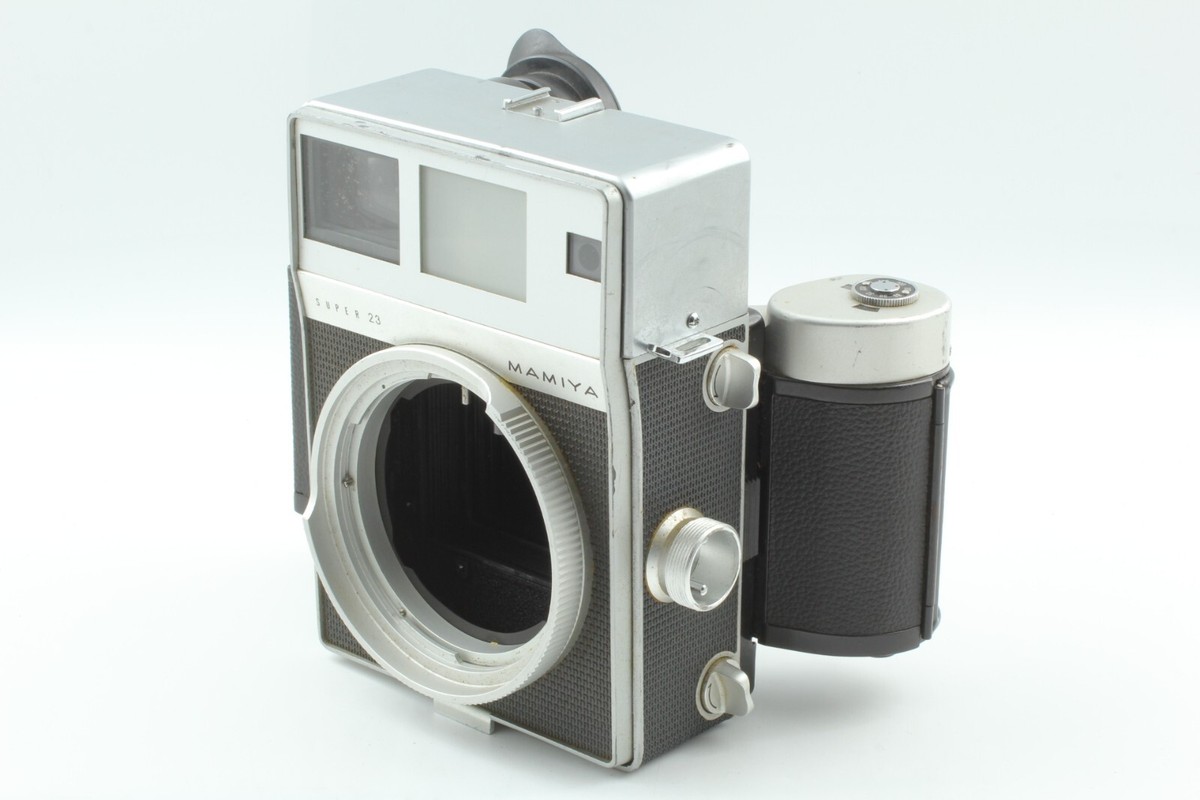 マミヤ23 EXC+】Mamiya Press Super 23 Medium Format Camera Body w/ Hand Grip