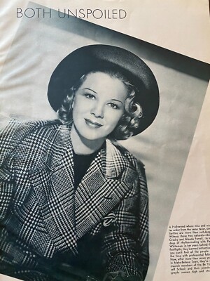 Glenda Farrell, Full Page Large Format Vintage Pinup