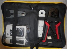 6 PIECE MATGO NETWORK TOOL KIT WITH LAN CRIMPING TOOL RJ45