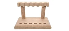 Pen Kit Mall - Poplar - Red Oak  Pen Stand Displays  (6, 12, 16 Slots) Sanded