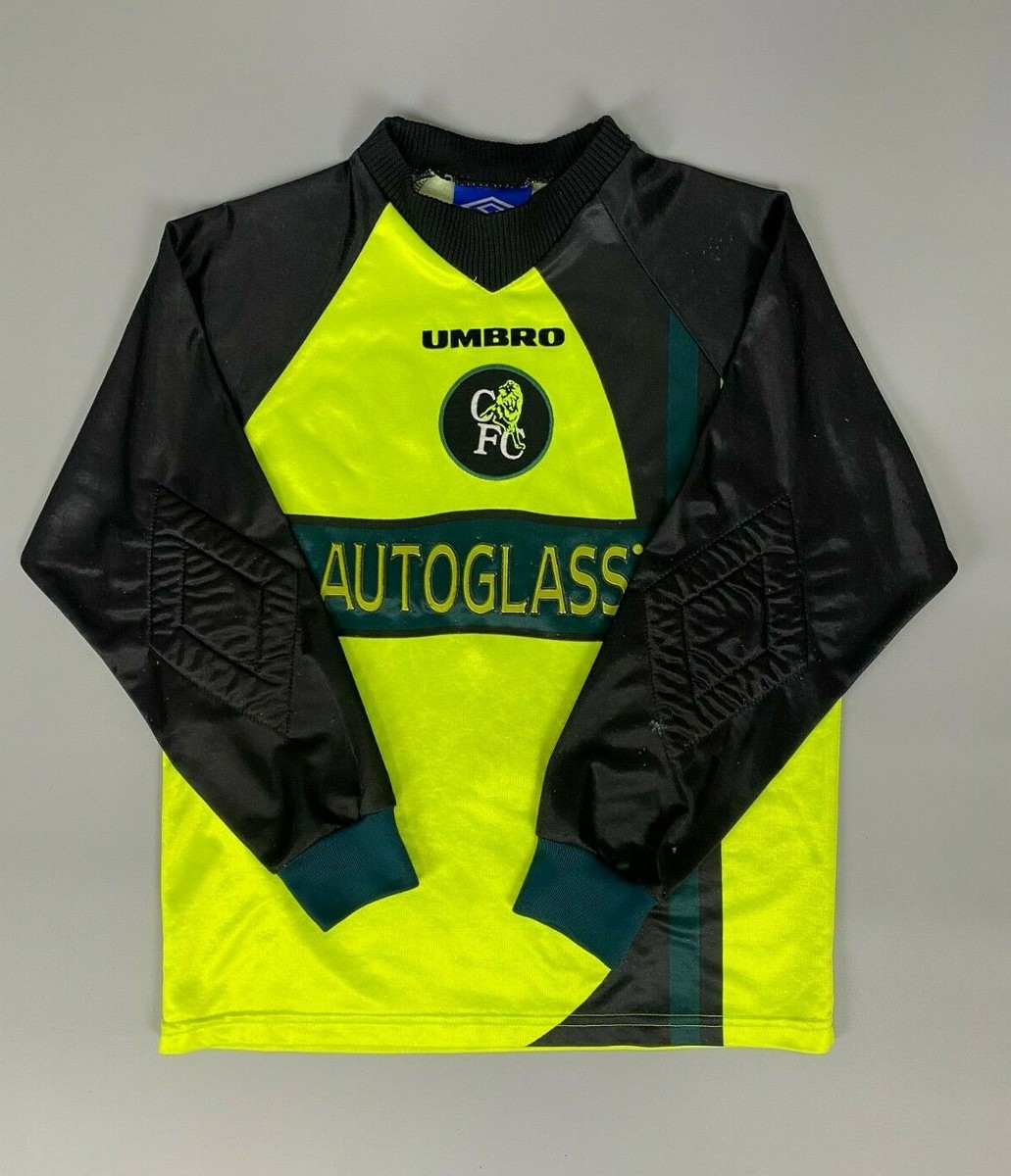 CHELSEA SHIRT 1997 1998 HITCHCOCK GOALKEEPER FOOTBALL SOCCER