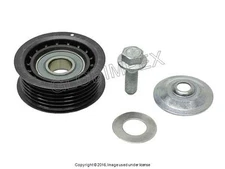 Saab 9-3 9-5 (1999-2009) Drive Belt Idler Pulley (Grooved) INA OEM + Warranty