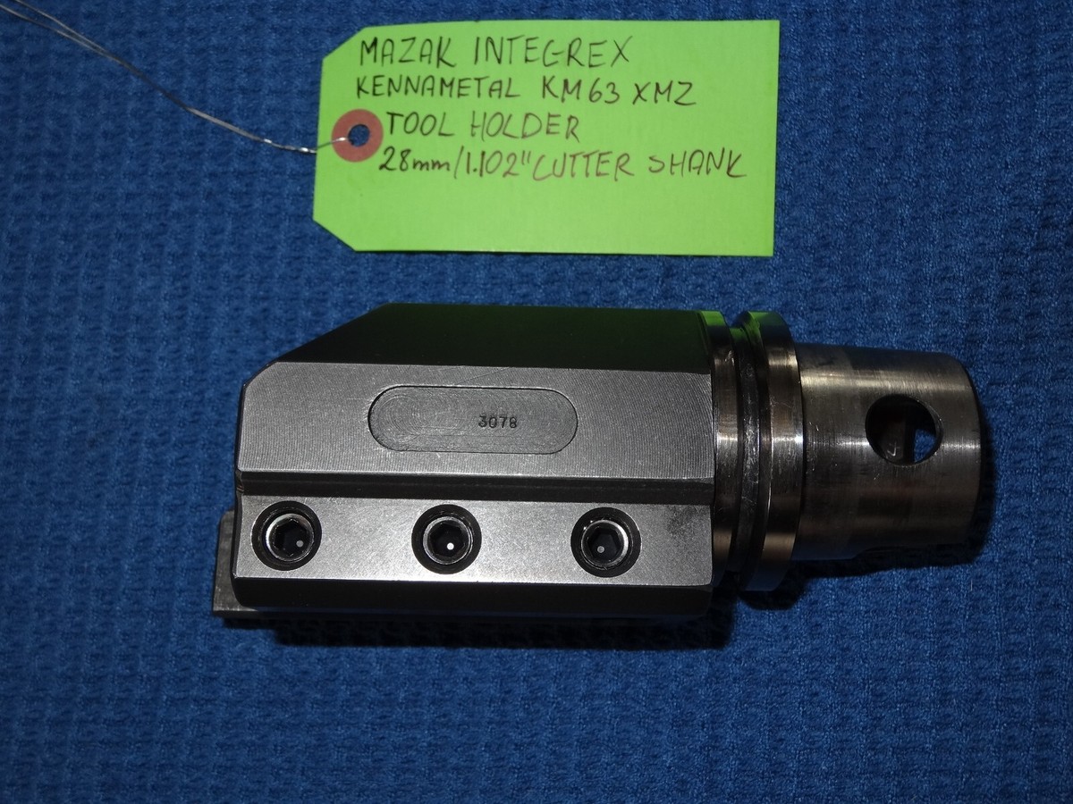 MAZAK INTEGREX KM63 XMZ TOOL HOLDER 28mm CUTTER SHANK | eBay