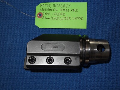 MAZAK INTEGREX KM63 XMZ TOOL HOLDER 28mm CUTTER SHANK | eBay