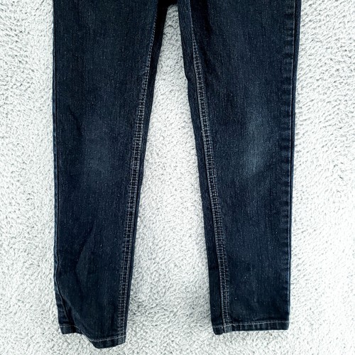 Baby Phat Girlz Stretch Denim Blue Jeans Pants Girls 6X Sequin Pockets Cat 20x20 - Picture 7 of 21