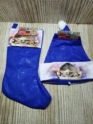 STAR WARS YODA Christmas Stocking Felt 