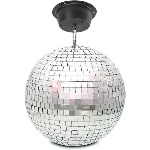 Mirror Ball 20cm con Motore AC 230V - Sistema Illuminazione per DJ