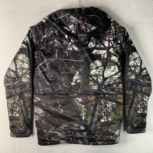 Broadside Men’s Waterproof Hunting Jacket Size Medium Hooded Fleece Lined - Picture 9 of 17