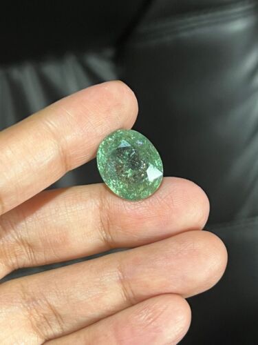 7,15 quilates - Rodamiento de cobre natural piedras preciosas ovaladas verdes turmalina. ver video - Imagen 6 de 8
