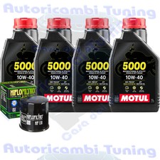 Set Entretien Huile Motul 5000 10W40 Filtre Pour Suzuki � VZ800 Marauder � 2009>