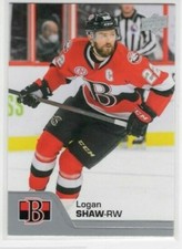 Logan Shaw 20-21 Upper Deck AHL Hockey Base #57 Belleville Senators