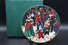 Fitz & Floyd 1993 Collector's Series Christmas Plate: A Dickens Christmas