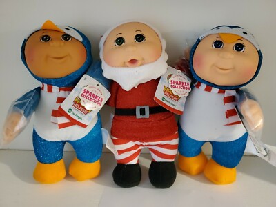 Cabbage Patch Kids 2020 Christmas Holiday Helpers 147 149 150 Santa & 2 Penguins