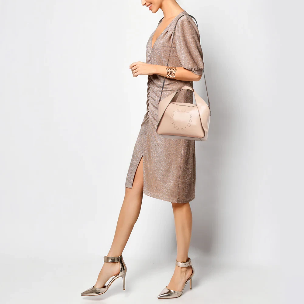 Stella logo shop crossbody bag