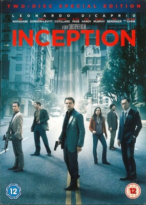 Inception (2010) 2-Disc Spezialausgabe DVD, Leonardo DiCaprio, Ken Watanabe