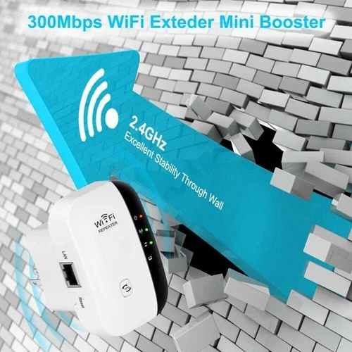 Repetidor WLAN 300Mbps Router Range Amplificador de Señal WIFI Access Point Booster - Imagen 7 de 12