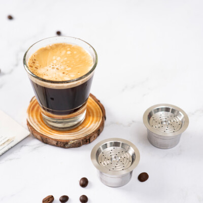 iCafilas Reusable Coffee Capsule Pod Refillable For Cafissimo Caffitaly Classic