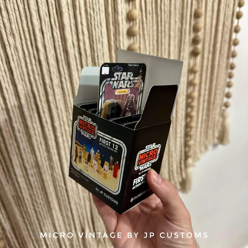 Star Wars Micro Vintage de JP CUSTOMS - Juego Nueva Esperanza (21 figuras) Foto 3 de 4