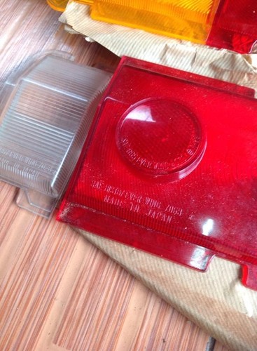 DATSUN 510 BLUEBIRD Taillight Rear Lamps LENS EURO Spec Set Genuine Nos LH+RH 68 - Picture 5 of 7