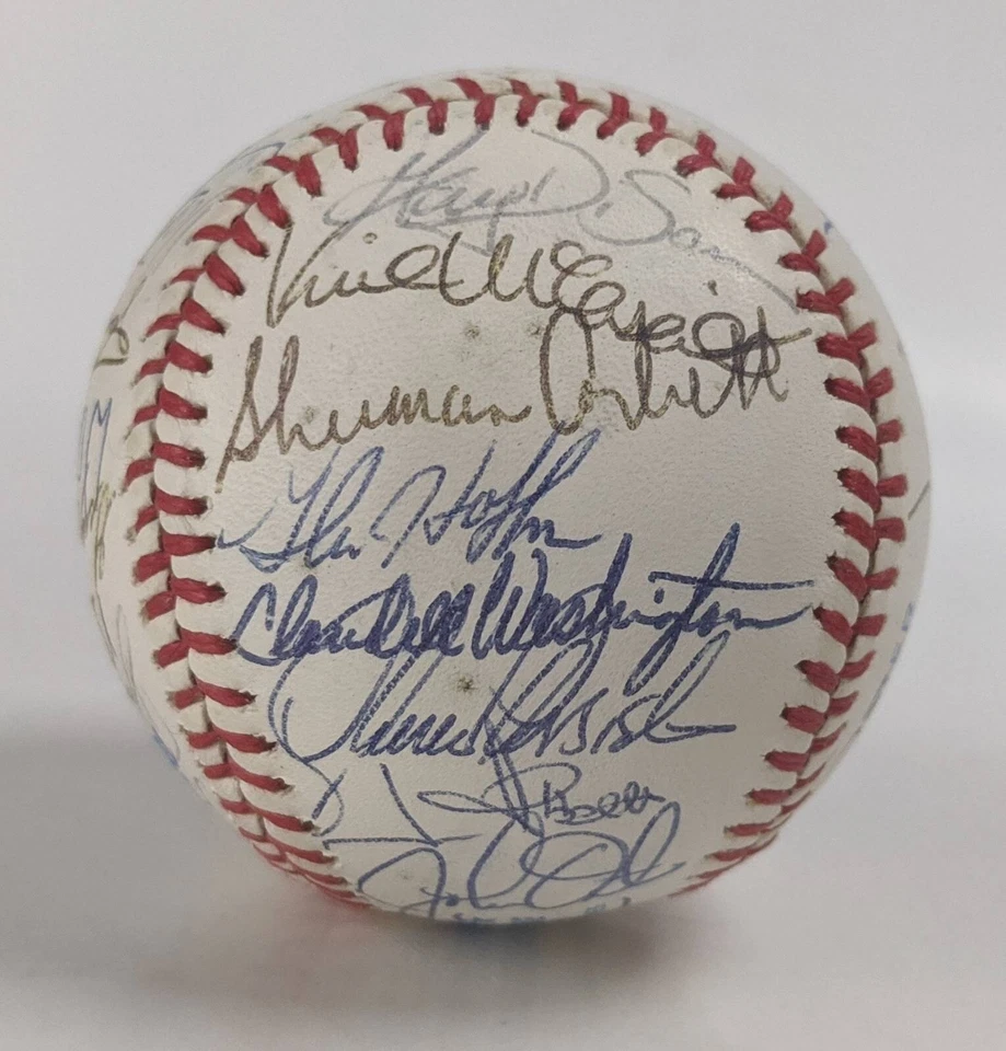 1980's Los Angeles Angels Team Signed Baseball Sigs Team Ball - Image 4 of 4