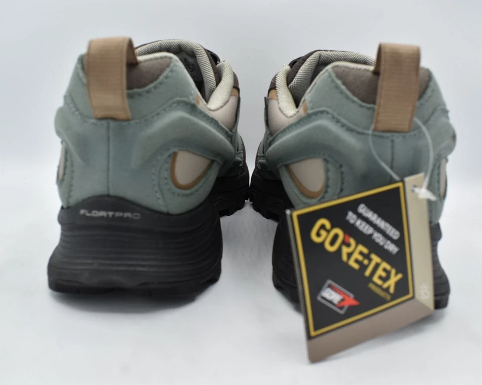 Sapatos de caminhada Merrell masculino tamanho 8 MOAB velocidade zíper GTX Gore-Tex impermeável - Imagem 4 de 4