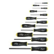 Bondhus 10637 13pc Set Balldriver Screwdrivers .050-3