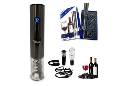 Electric Wine Opener Set - Rechargeable Wine Bottle Opener - Automatic Electr...