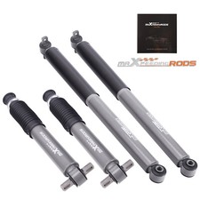 Front 2-5 Rear 2-4 Lowering Shocks For Chevroletgmc 88-00 Nitrogen Charged