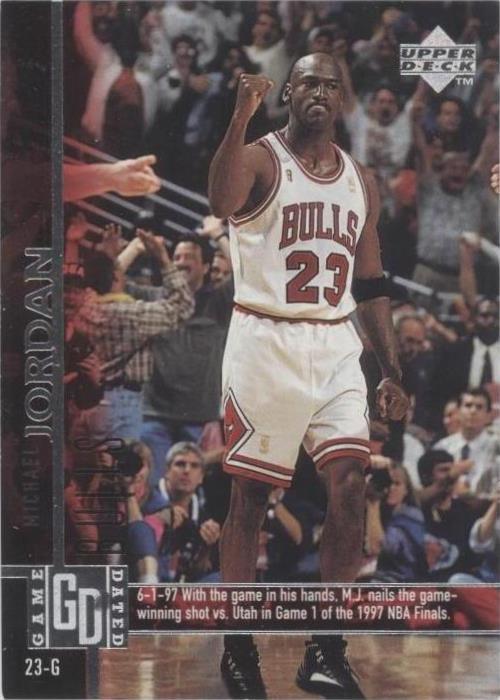 ＠NBA ジョーダン コメモラティブカード (UPPER DECK 1997) Michael Jordan 1997 Upper Deck Collectors Choice Card #236