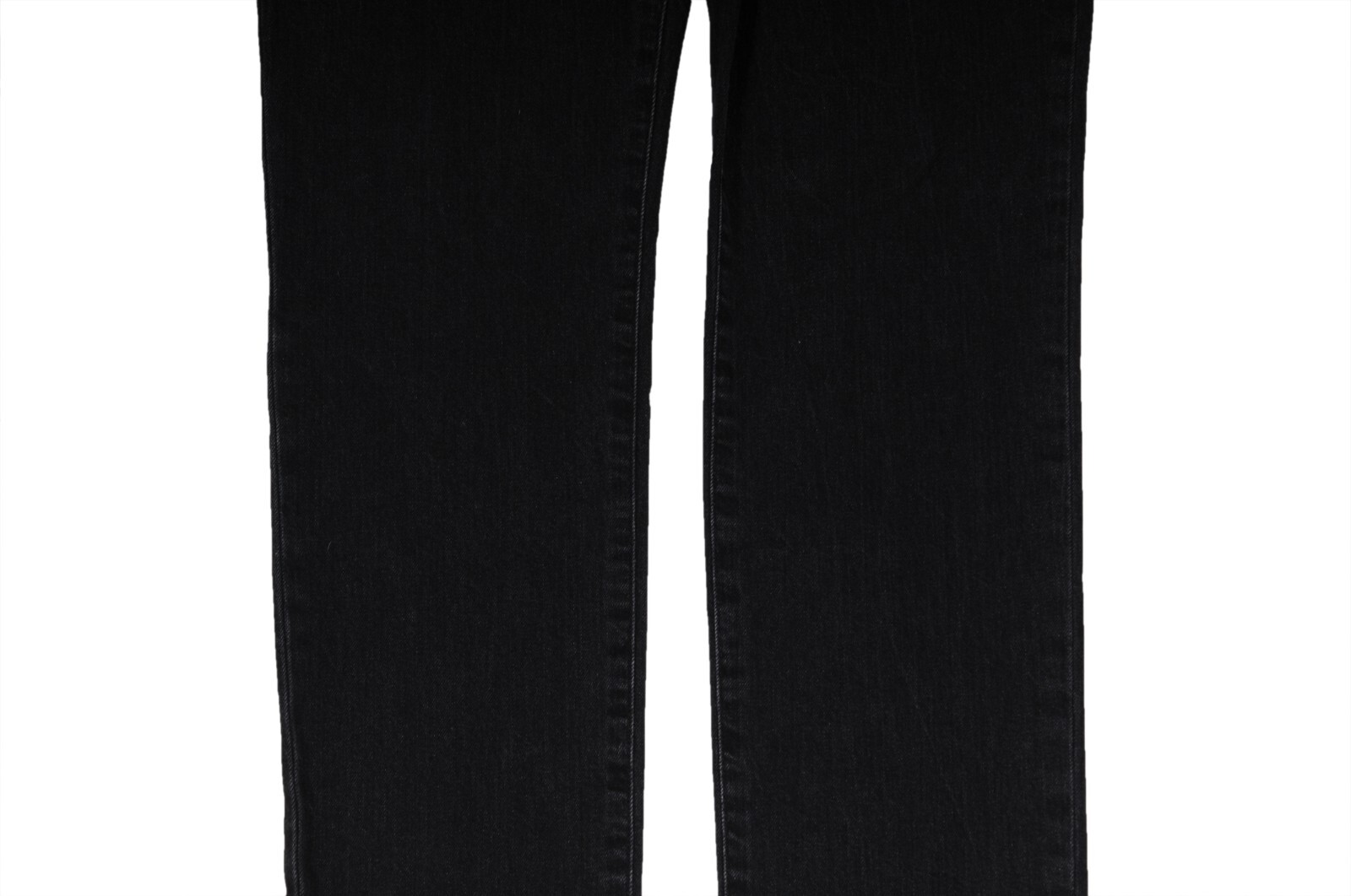 Jeans skinny Saint Laurent uomo D02 taglia US 33x33 denim grigio scuro