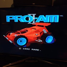 R.C. PRO AM II 2 NINTENDO NES 8 BIT REV A USA NTSC CIB TRADEWEST RC