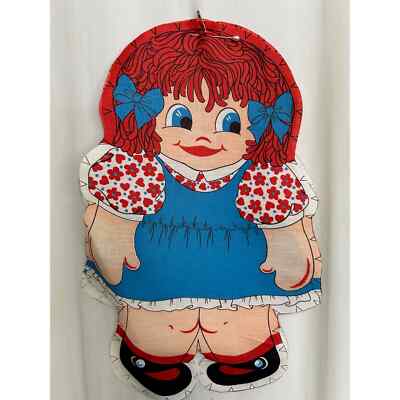 Vintage Plush Doll Unfinished Project Complete HTF