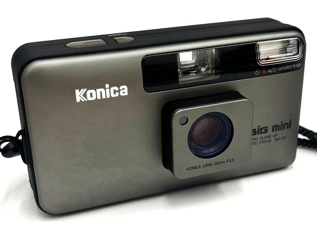 Konica コニカ BIG mini BM-201 35mm F3.5 KONICA BiG mini BM-201 | ヨアケマエカメラ