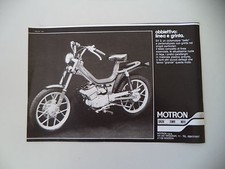advertising Pubblicità 1978 MOTRON 50 SV3 SV 3