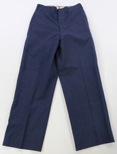 Rare Vintage Vietnam War Era Military Trousers Pants 60s 70s Army Navy Blue 30
