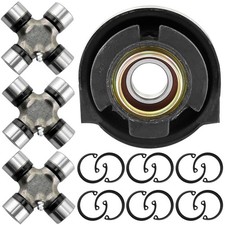 For Nissan D21 Pickup Driveshaft Center Support Bearing Ujoints 1986-94 4wd 2.4l
