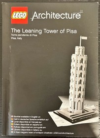 LEGO: The Leaning Tower of Pisa (21015) | Used | 100% Parts | w/ Instructions