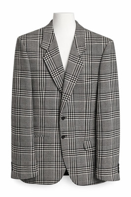 Mens Check Daniel Hechter Jacket Size L - Excellent Condition