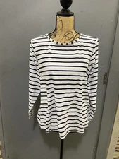 Kona Sol Swim Rash guard Shirt Size X Large New W/ Tags White/black