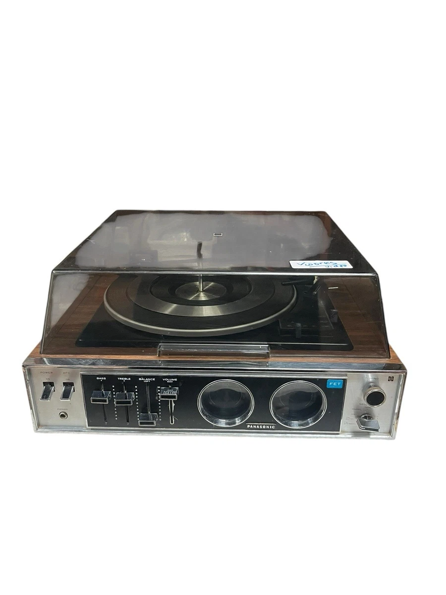 Panasonic 33.3RPM Home Audio Record Players & Turntables for sale