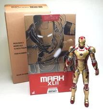 Hot Toys Iron Man 3 Mark XLII 42 Diecast 1/6 Scale MMS197DO2 Complete W/ Shipper