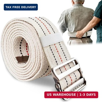 Gait Belt for Seniors 60inch - Walking Transfer Belts Gate Belts Medical for Eld