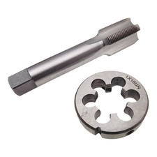 1"-16 Tap Die Set Right Hand Machine 1 x 16 Thread Round 1x16 RH Straight