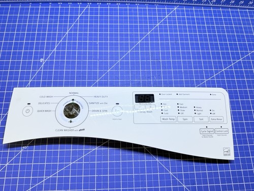 Pannello Di Controllo E Bottoni Della Lavatrice Immagine Stock