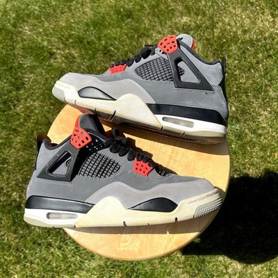 A1908 - Nike Air Jordan 4 Retro Infrared Men's Shoes - Size 9 - Ships Now