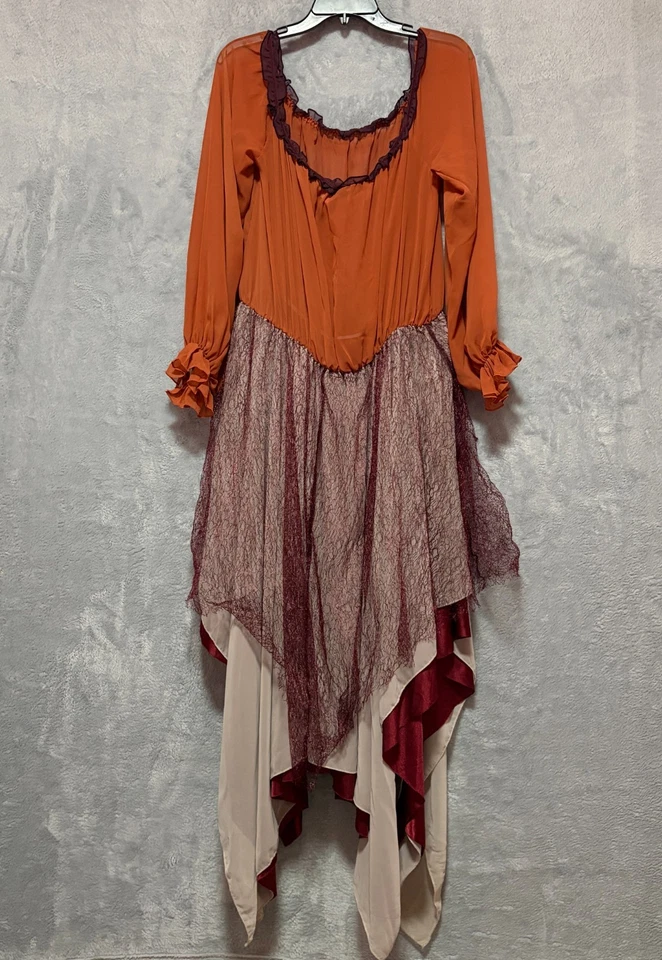 Disfraz de bruja de lujo Disney Hocus Pocus Mary Sanderson para mujer talla XL Foto 4 de 4