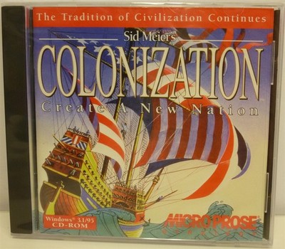 Video Game PC Sid Meier's Colonization Create A New Nation NEW SEALED Jewel